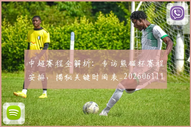 中超赛程全解析：专访熊猫杯赛程安排，揭秘关键时间表_20260611140928